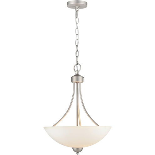 Ivey Lake 2 Light 15 inch Satin Nickel Indoor Pendant Ceiling Light